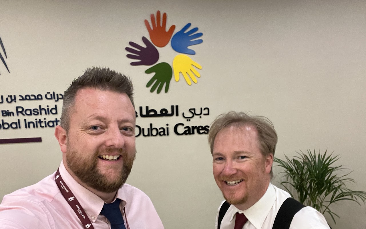 CollabUAE educators at a Dubai Cares event.