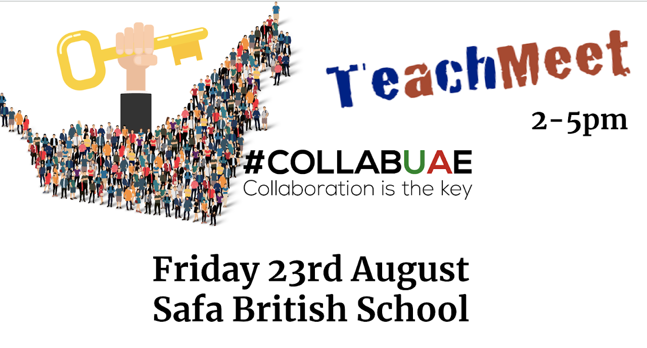 Original CollabUAE image from 23/8 @ Safa British School event archive